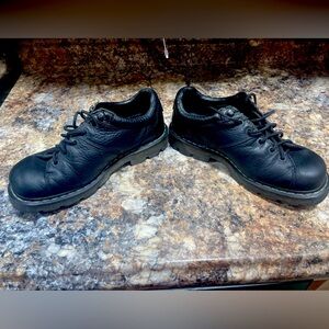 Dr martens chunky monkey black leather shoes men’s size 10 ladies 11